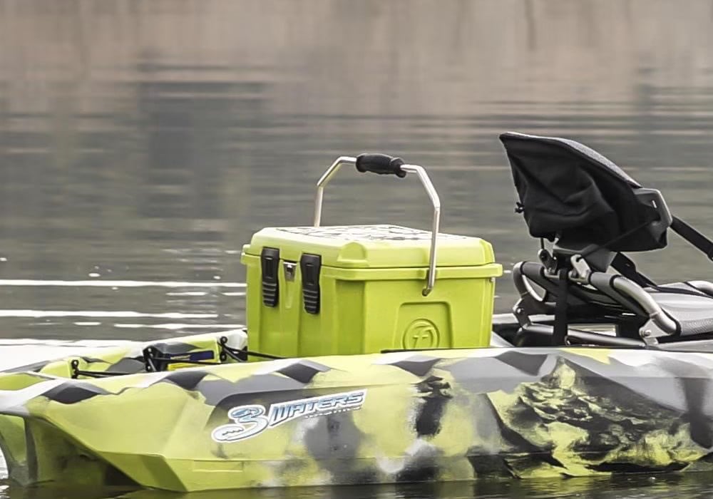 ถังน้ำแข็งเกรดพรีเมี่ยม FEELFREE ขนาด 25 ลิตร สี LIME CAMO_2